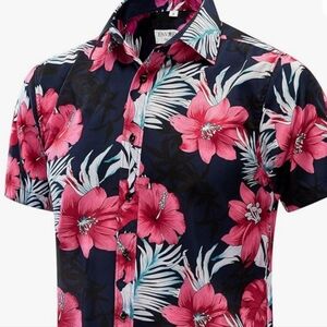 Envmenst tropical beach shirt sz 3X